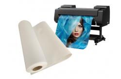 China Digital Blank Poly Cotton Canvas Fabric Waterproof For Aqueous Ink Printing supplier