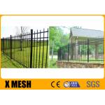 5x8ft Ornamental Metal Fencing Pre Galvanized With Powder Coated Full Welding Eco Friendly for sale