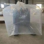 Transparent Form Fit Big Bulk Bag Outer PE PP FIBC Bags for sale