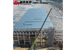 China Large Span Steel Structure Workshop , Light Metal Frame Construction supplier