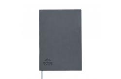 China Embossed Logo Custom Journal Notebook Suede Cover For Company Promotion Design supplier