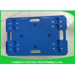 Recyclable Plastic Moving Dolly Stackable Convenience Transport For Logistics