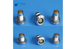 China Watertight HGG 4 Pin Lemo B Series Connectors Male Socket Vacuum Assemblied supplier