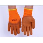 Cold Resistant Anti Slip 23cm Foam Latex Work Gloves for sale