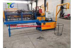China Tianke Semi Automatic Chain Link Fence Machine 1.5KW Wire Mesh Fencing Machine supplier