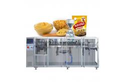 China Multi-Station Horizontal Premade Bag Mustard Sauce Packaging Machine supplier