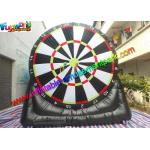 Foot Dart Inflatable Sports Games Double Sided Inflatable Soccer Dart Board for sale