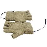 Winter Thermal USB Electric Heated Gloves Outdoor Riding Heated Gloves for sale