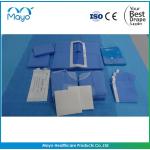 Sterile Laparoscopy Pelviscopy Pack MAYO Surgical Drape Packs for sale