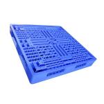 Blue Single Side 1100 X 1100 Plastic Pallets For Warehouse Stockpile HDPE for sale