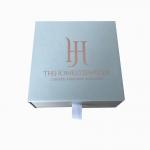 Custom Paper Jewelry Drawer Packaging Box Recycled With Magnet Closure for sale