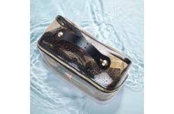 China Shockproof Cosmetic Bag Organizer Lightweight PVC Clear Pouch With Zipper supplier