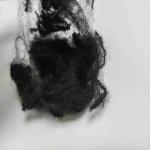 Black Flame Retardant Fiber 51mm PSF A Grade Polyester Staple Fiber