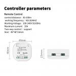 AC 100-240V Zigbee Smart Switch Homekit Compatible Light Switch