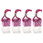 5ml 8ml Crystal Glass Bottles Hanging Bottle Car Air Freshener And Perfume