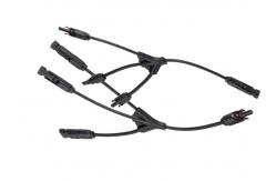 China Black 30A 28 AWG 360mm Custom Made Wiring Harness supplier