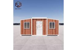 China Steel Extendable House Home Container Plywood Floor 56 Square Meter supplier