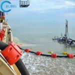 Rotomoulded PE Dredging Pipe Floats Machine Floater Marine Dredger 14 Inch for sale