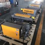 12.5T 9M Single Girder Wire Rope Hoist European Style Factory Use