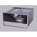 Compact Rectangular Duct Booster Fan , Rectangular Extractor Fan 335m3/H for sale
