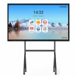 Factory Wholesale IBoard Interactive Whiteboard Android 14 8+128G Interactive Flat Panel Display All In One Windows Optional Wireless Screen Projection Interactive Whiteboard For School Education for sale