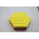 Polyester Acoustic Decorative Wall Panels Sound Absorption Hexagon Sound Panels for sale