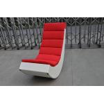 Rattan Rocking Chair , Aluminum Frame Comfortable Rocking Sofa for sale