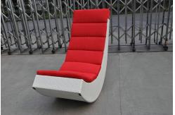 China Comfortable Resin Wicker Rocking Chair supplier