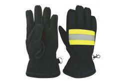 China Unified Model GA7-2004 Firefighter Gloves / XS-XXL Flame Resistant Gloves supplier