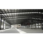 Customized Prefab Commercial Building Portal Frame With Steel H Section