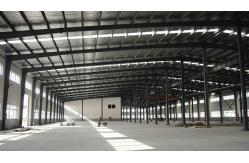 China Customized Prefab Commercial Building Portal Frame With Steel H Section supplier