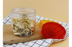 China 500ml Clear PET Plastic Candy Jars With Aluminum Lids And Screw Caps supplier