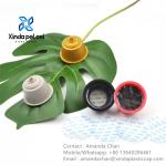 Wholesale Plastic Empty Dried Coffee Capsule Cup With Aluminum Foil Lids for sale