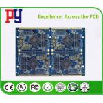 Blue 8 Layer Double Sided PCB Board 1.6MM Immersion Gold 0.25mm Hole ENIG Surface for sale