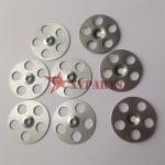 Galvanized Steel Board Fixing Self Locking Washers Round 6mm Center Hole
