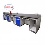 Wood Chemical Laboratory Work Benches Price with DTC105 DEG Hinges and Wood Material for sale