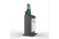 China Hotel Self Check In Kiosk With Passport Scanner / Card Encoder Cash Payment supplier