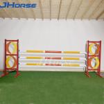 China Customizable Horse Jumps Equipment Durable Pvc Steel Construction for sale
