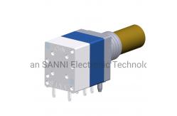 China RV8711GS Dual Unit Rotary Potentiometer Square Shape For Volume Control supplier