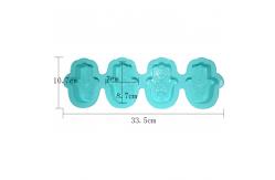 China Sustainable Custom Silicone Soap Mold Stocked Temperature Resistance supplier