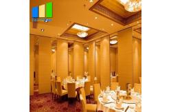 China 65mm Sliding Partition Walls Interior Divider Movable Room Partition For Restaurant supplier