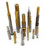2025 New Design Cold Heading Process TiN Coating Punch Pin With M42 And H59 HSS Punches High Red Hardness Wear Resistance for sale