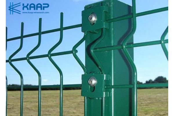 3D Curved Welded Mesh Fencing Security Function