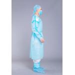 65g Waterproof Knit Cuff Taping Disposable Isolation Gown for sale