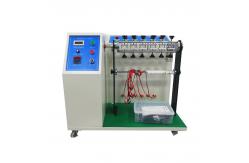 China 10-60 Times/Min Cable Flex Tester , 6 Station Cable Bending Testing Machine supplier