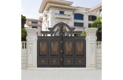 China Outdoor Garden galvanized Aluminium Pedestrian Gate Manual Sliding supplier