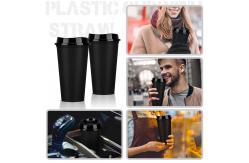 China 16oz BPA Free Personalized Reusable Plastic Coffee Cups With Lids supplier