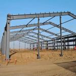 Quick Construct Metal Workshop Building Steel Structure Prefab Workshop Garage For Light for sale