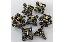 China Hollow Skull Multi  Face Metal Dice Set Dungeon And Dragon RPG#DND supplier