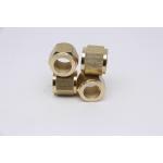 Milling Brass Precision Turned Components Non Standard painting Surface for sale